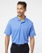 Paragon® Men's Saratoga Performance Mini Mesh Polo Short Sleeve T-Shirt